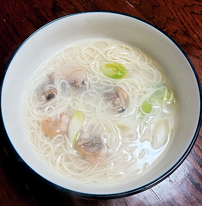 アサリうどん